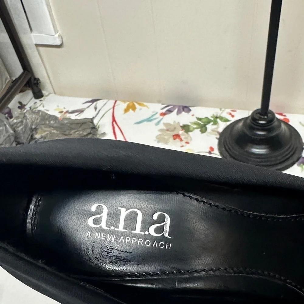 a.n.a Classic Black Heels